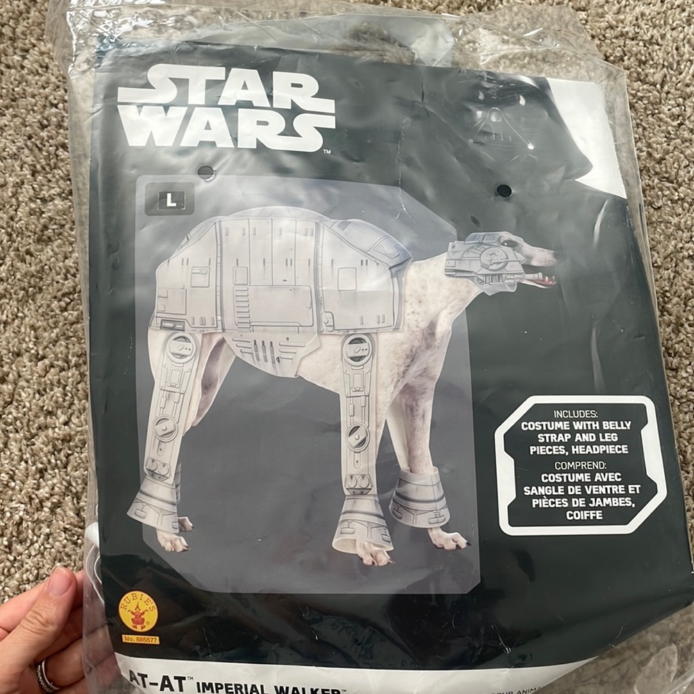 Star Wars dog costume